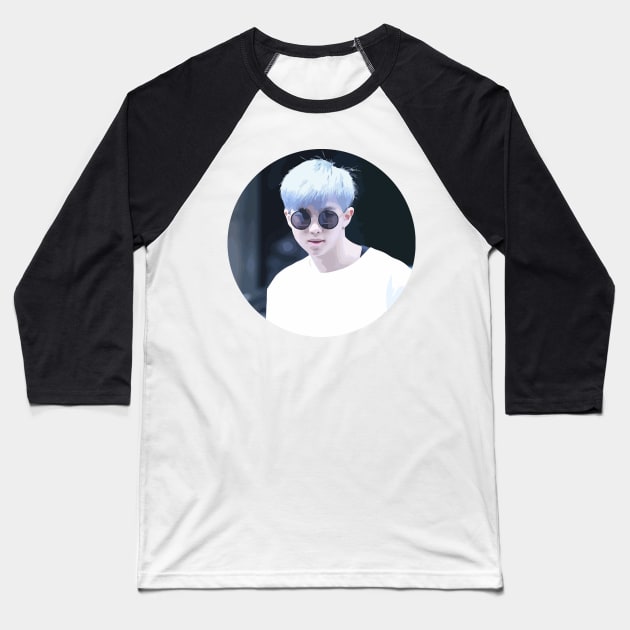 Kim Namjoon Baseball T-Shirt by thereader